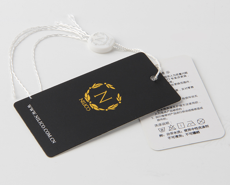 襯衫吊牌如果使用燙金工藝，工廠的老師傅對這1點很在意